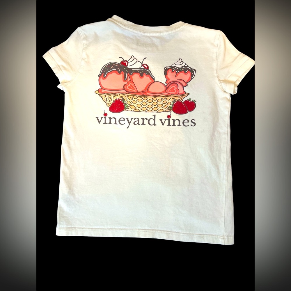 Vineyard Vines Ice Cream short sleeve tshirt Kids Small